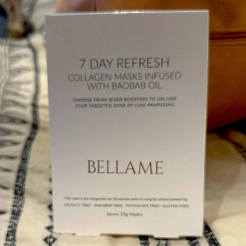 Bellamie 7 Day Refresh Collagen Masks - Cream skincare women’s Bellame beauty